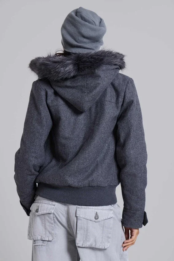 Marl militaire jas met capuchon