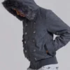 Marl militaire jas met capuchon