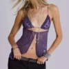 Maude cami-top met stippen
