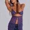 Maude cami-top met stippen