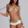 Mavie mini-short met knopen