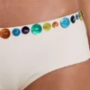 Mavie mini-short met knopen