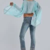 Met de hand geregen Cooper-Jeans met bootcut