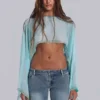 Met de hand geregen Cooper-Jeans met bootcut