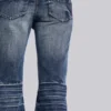 Middenblauwe Drift-jeans met bootcut