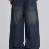 Middenblauwe Slub Colossus Jeans