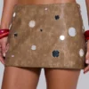 Mirielle PU-leren minirok