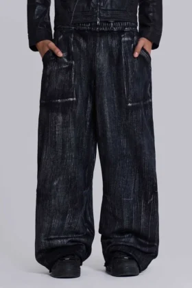 Monster Joggers in gunmetal-was