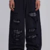 Monster Joggers met geruite laagjes