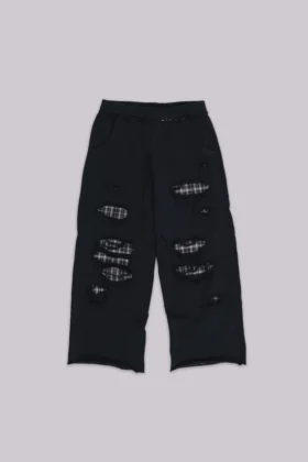 Monster Joggers met geruite laagjes