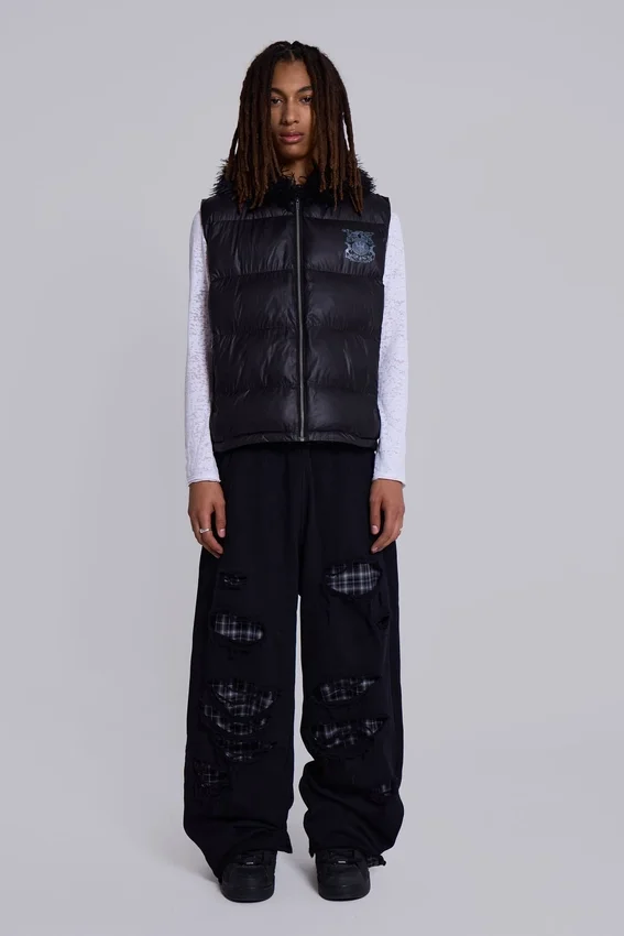Monster Joggers met geruite laagjes