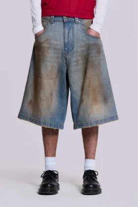 Mud Wash Colossus-jeansshort