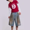 Mud Wash Colossus-jeansshort