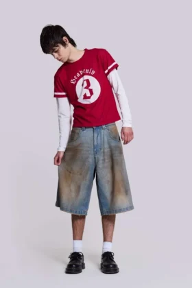 Mud Wash Colossus-jeansshort