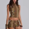 Myrica Mirror minishort