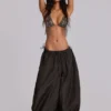 Nexis nylon Parachute Pants in kaki