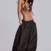 Nexis nylon Parachute Pants in kaki