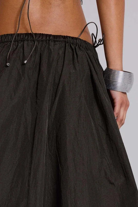 Nexis nylon Parachute Pants in kaki