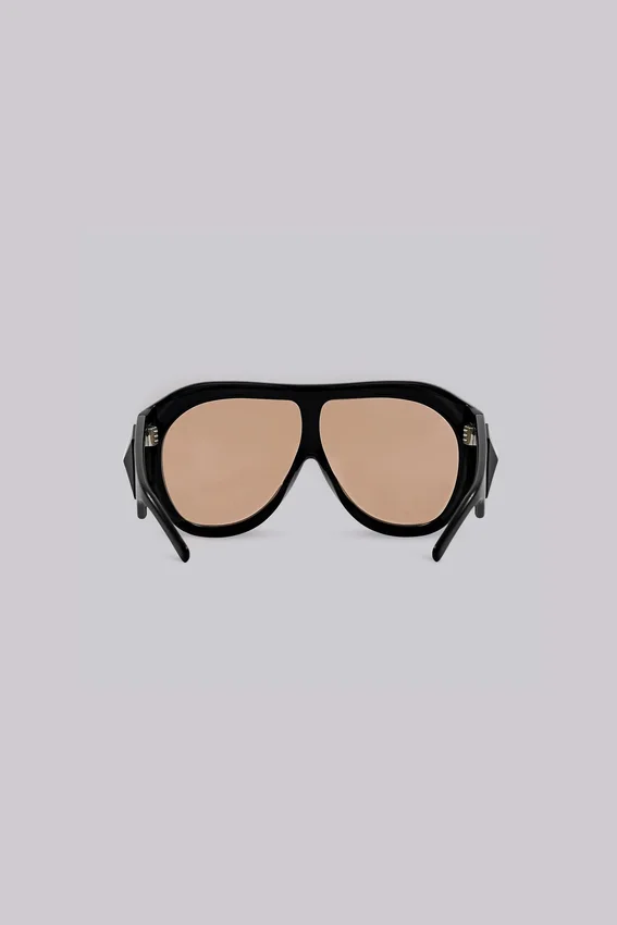 Noctra XL Stud-zonnebril in amber
