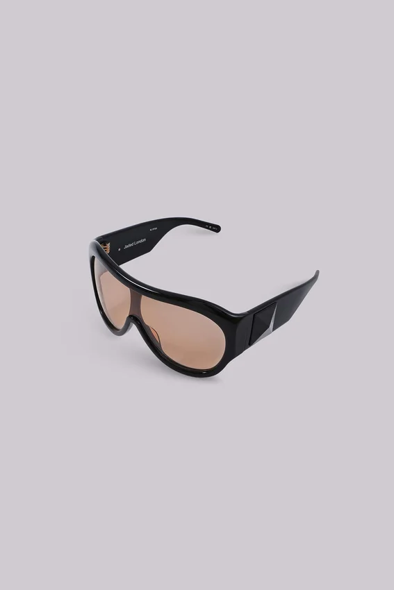 Noctra XL Stud-zonnebril in amber