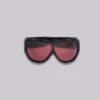 Noctra XL Stud-zonnebril in damson