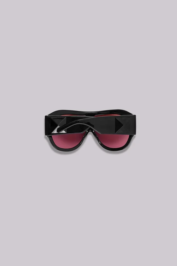 Noctra XL Stud-zonnebril in damson