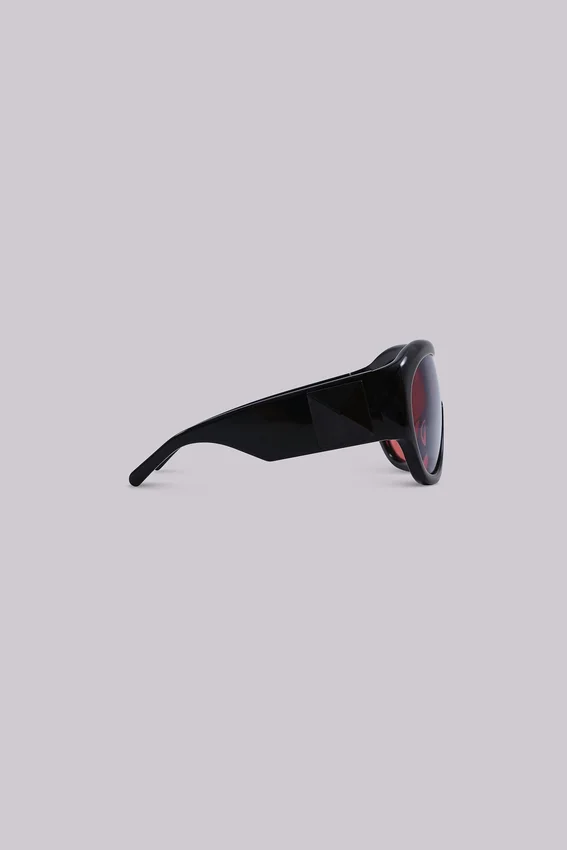 Noctra XL Stud-zonnebril in damson