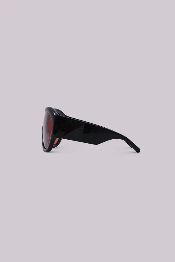 Noctra XL Stud-zonnebril in damson