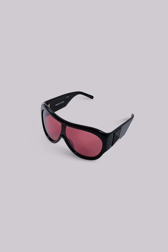 Noctra XL Stud-zonnebril in damson