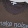 Noise dubbellaagse top met lange mouwen