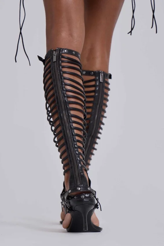 Nyxen 2-in-1 gladiator-sandaal-laarzen