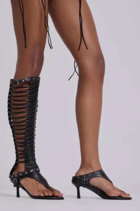 Nyxen 2-in-1 gladiator-sandaal-laarzen