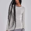 Oatmeal Mist mini-jurk