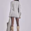 Oatmeal Mist mini-jurk