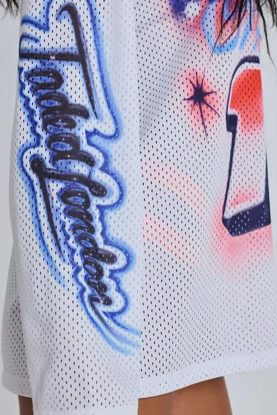 Off-Side Airbrush Airtex oversized T-shirt