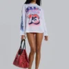 Off-Side Airbrush Airtex oversized T-shirt