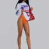 Off-Side Airbrush Airtex oversized T-shirt