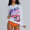 Off-Side Airbrush Airtex oversized T-shirt