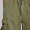 Olijfgroene XL Parachute Cargo-cargobroek