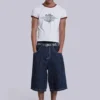Ollie-jorts met krijtstreep