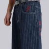 Ollie-jorts met krijtstreep