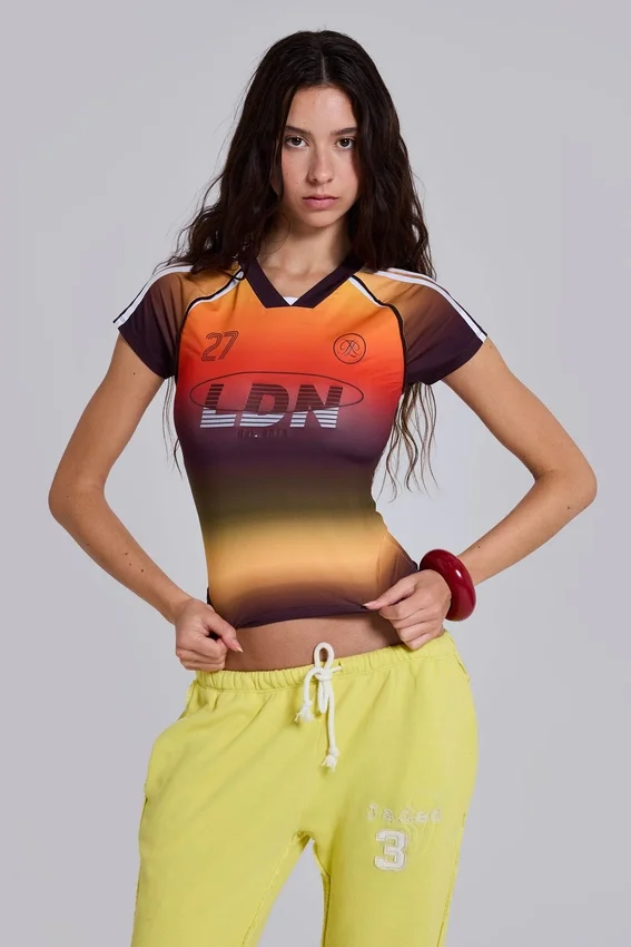 Ombre No.13 voetbal-baby-T-shirt