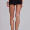 Oriel mini-cargoshorts met oogjes in zwart