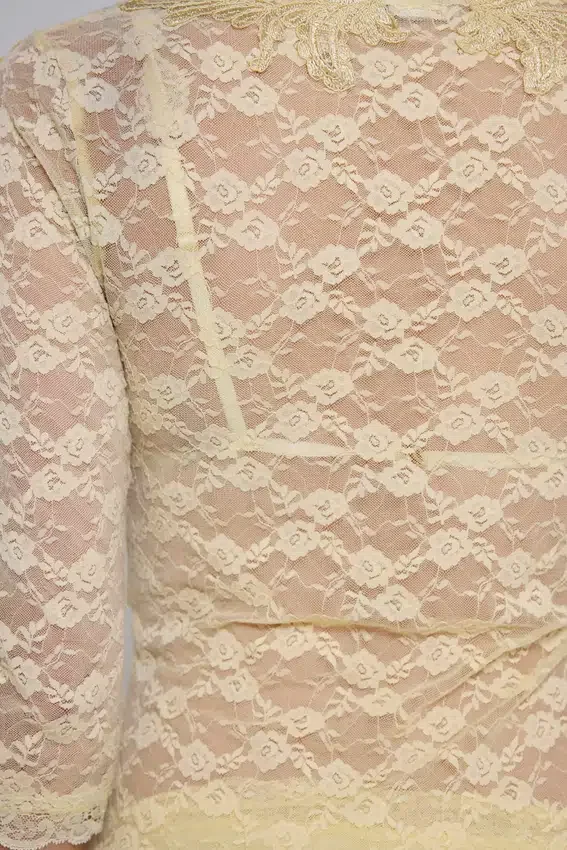 Ottilie kanten mini-jurk