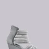 Oxara sandalen met sleehak en slangenketting