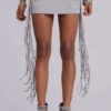 Oxara sandalen met sleehak en slangenketting