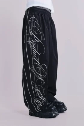 P.O.A. Zwarte Vapor-trainingsbroek Broek