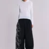 P.O.A. Zwarte Vapor-trainingsbroek Broek