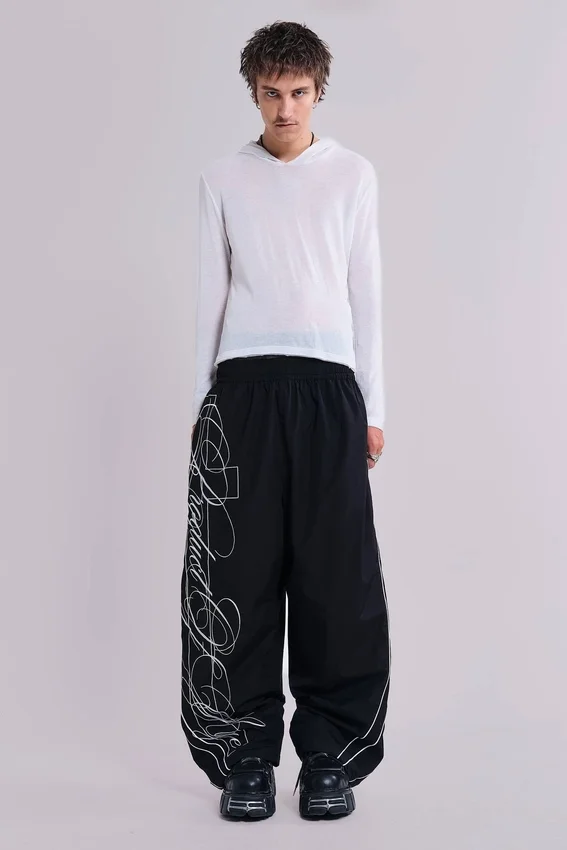 P.O.A. Zwarte Vapor-trainingsbroek Broek