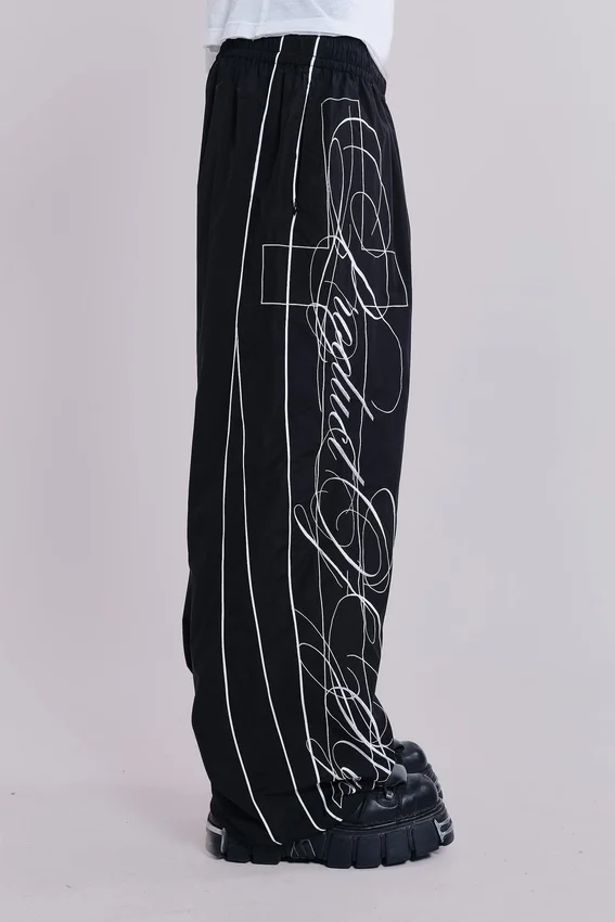 P.O.A. Zwarte Vapor-trainingsbroek Broek